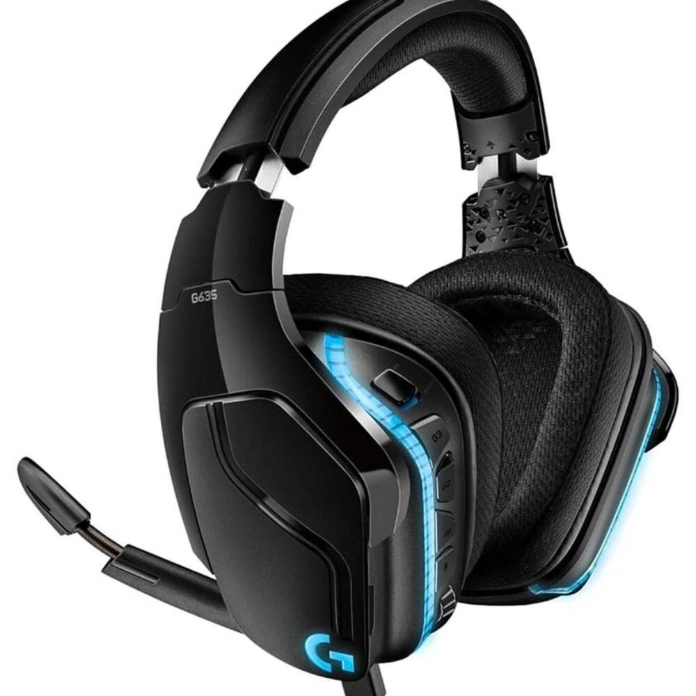 Logitech G635 DTS, X 7.1 Surround Sound LIGHTSYNC RGB PC Gaming Headset